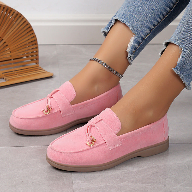 New Suede Women's Comfortable Flat Casual Shoes