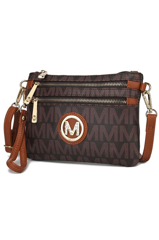 MKF Geneve Signature Crossbody & Wristlet by Mia K