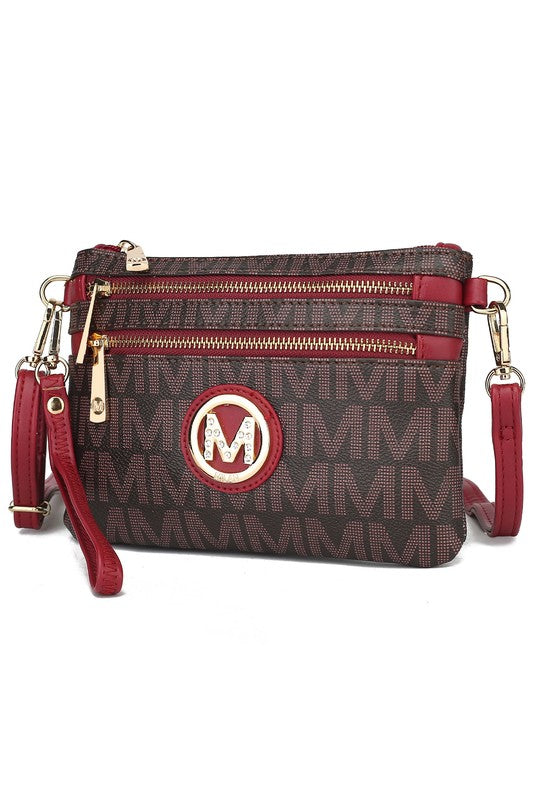 MKF Geneve Signature Crossbody & Wristlet by Mia K