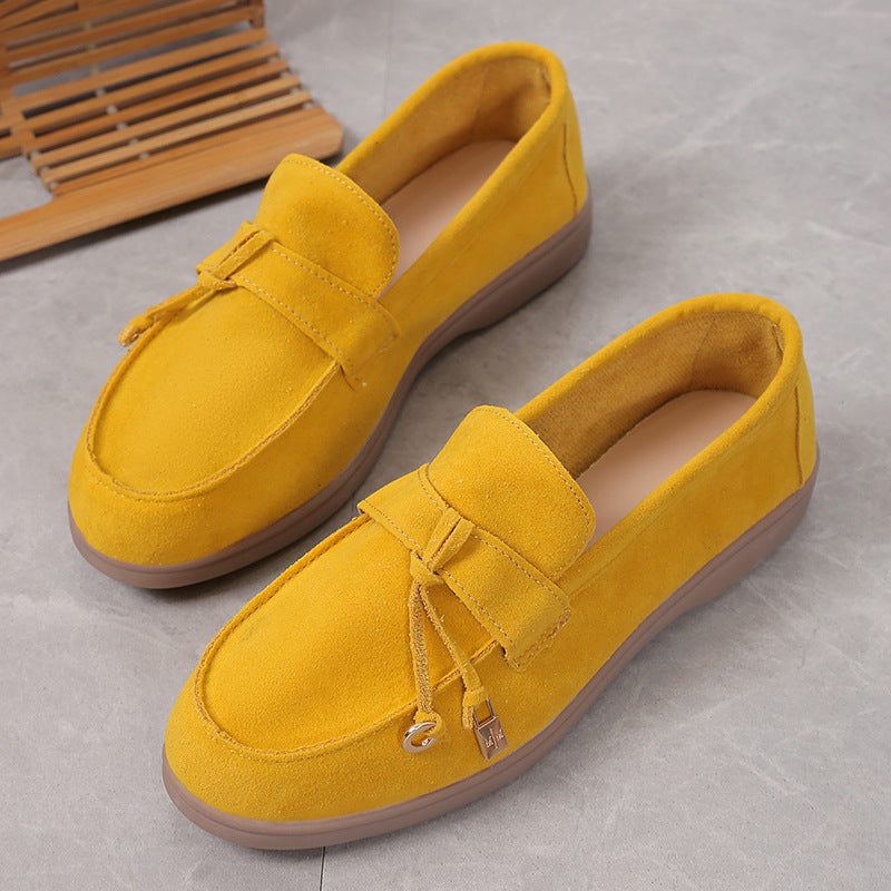 New Suede Women's Comfortable Flat Casual Shoes