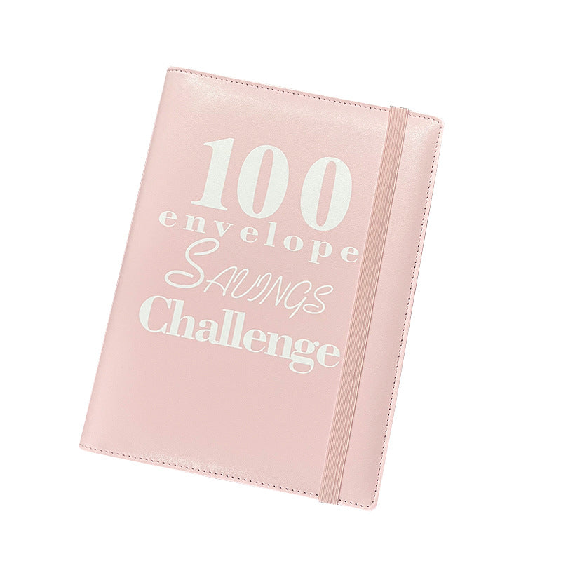 100 Envelope Challenge Binder Couple 100 Day Challenge Hand Account Money Savings Notepad