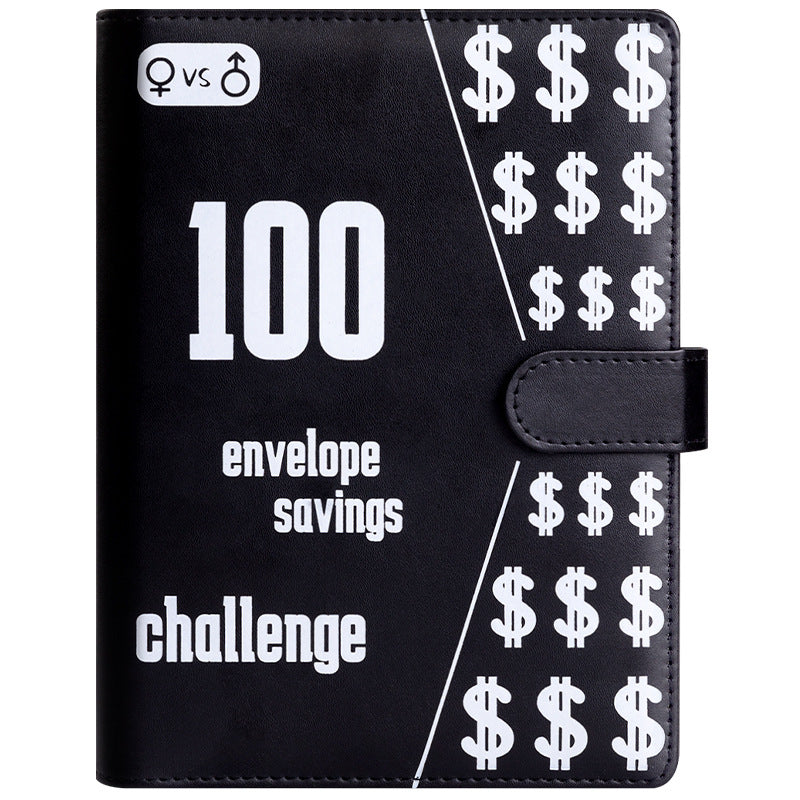 100 Envelope Challenge Binder Couples 100 Day Challenge Savings Savings Notebook