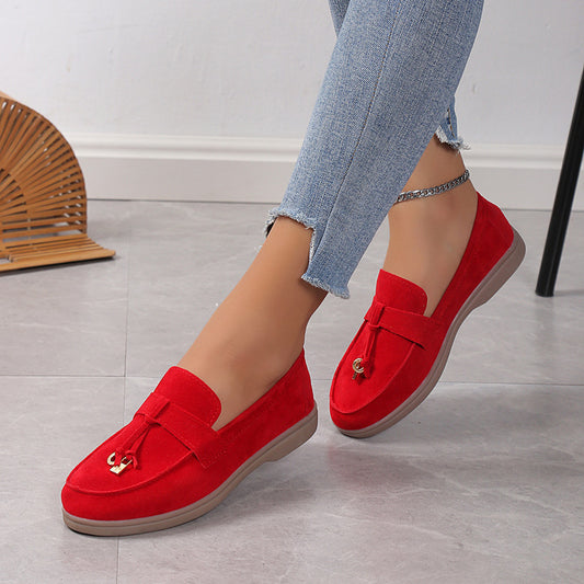 New Suede Women's Comfortable Flat Casual Shoes